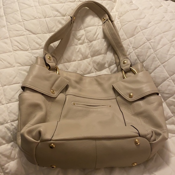 B. Makowsky Leather Handbag - Picture 2 of 12